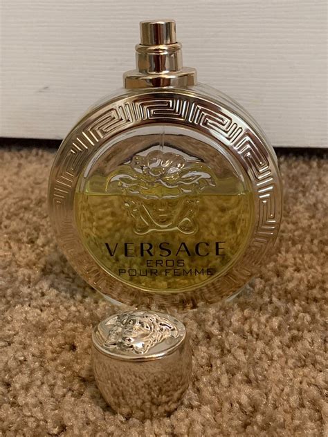 versace perfume clear bottle.